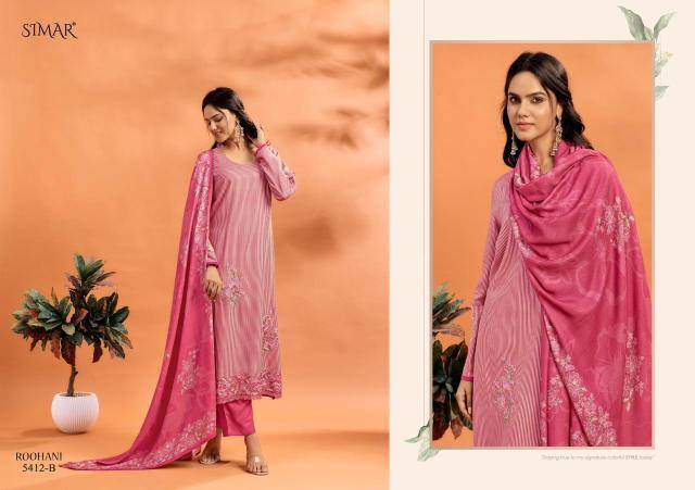 Glossy roohani Unstitched dress materials wholesale in Pune